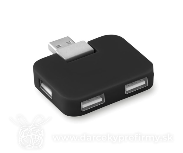 SQUARE - Rozbočovač USB so štyrmi portami
