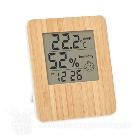 Obrázok produktu SUNCITY - Bambusová meteorologická stanica