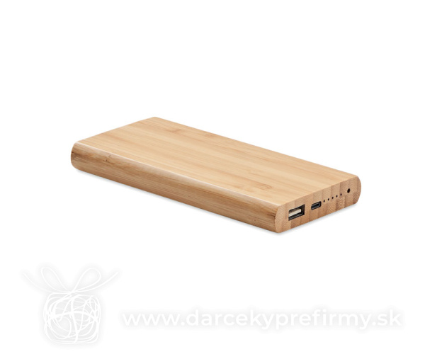 ARENA C - Bambusová powerbanka 6000 mAh