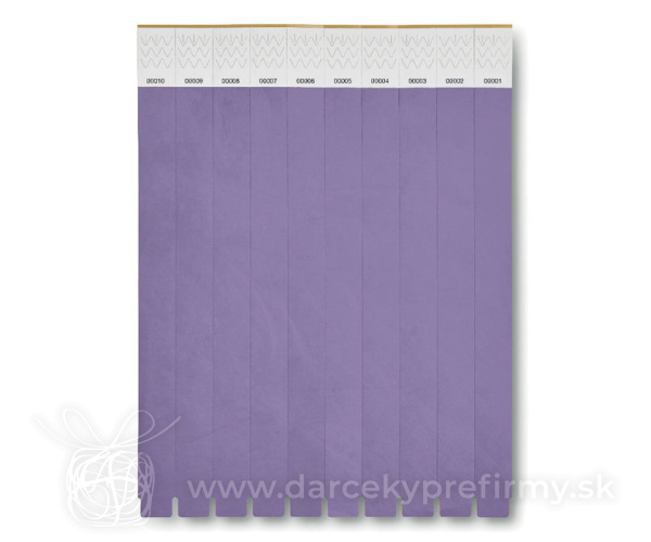  TYVEK - Náramok pre účastníkov podujatia