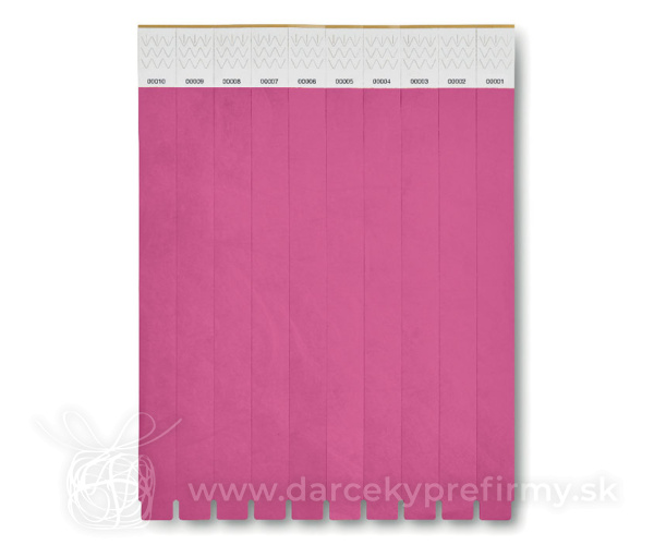  TYVEK - Náramok pre účastníkov podujatia