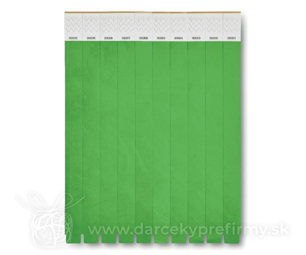  TYVEK - Náramok pre účastníkov podujatia