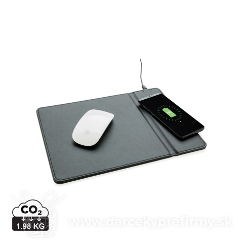 Obrázok produktu Podložka pod myš s bezdrôtovou nabíjačkou 5W