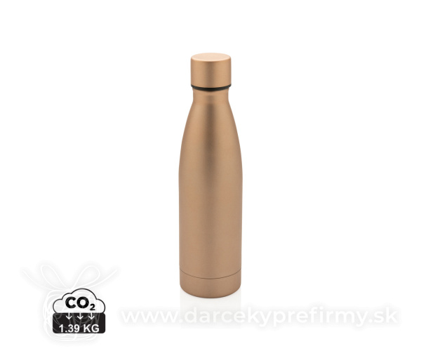 Celofarebná termo fľaša z RCS recyklovanej ocele 500ml