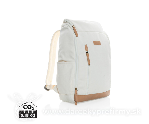 Batoh na 15" notebook Impact z 16 oz. recykl. canvas AWARE™