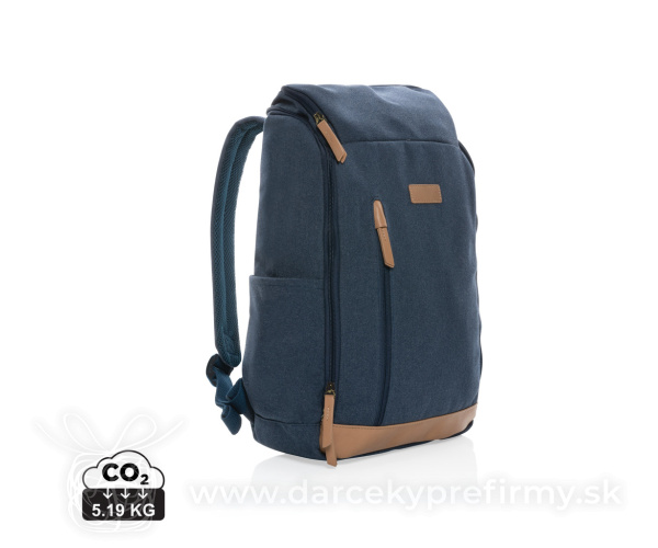 Batoh na 15" notebook Impact z 16 oz. recykl. canvas AWARE™