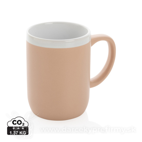 Obrázok produktu Keramický hrnček s bielym lemom