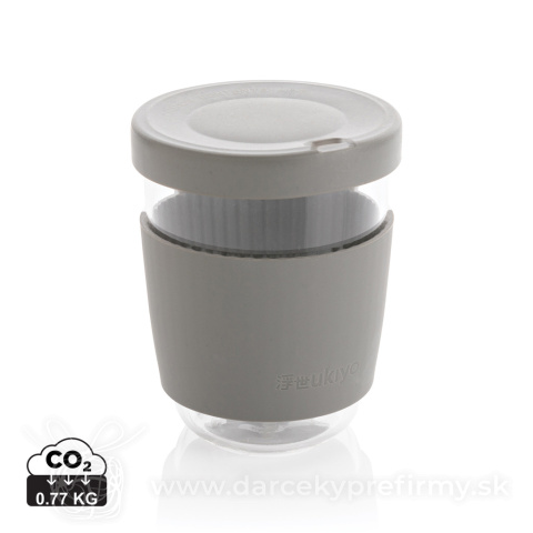 Obrázok produktu Pohár so silikónovým vrchnákom a úchopom Ukiyo