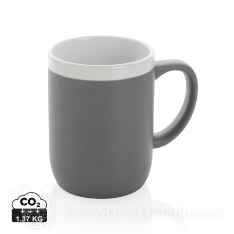 Obrázok produktu Keramický hrnček s bielym lemom