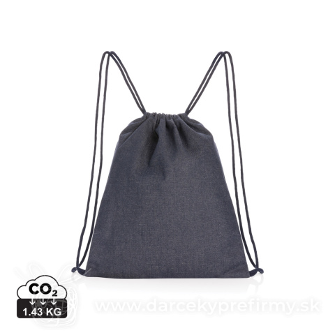 Obrázok produktu Šnúrkový batoh Impact z recyklovaného denimu AWARE™