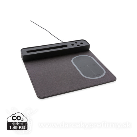 Obrázok produktu Air podložka pod myš s bezdrôtovým nabíjaním a USB