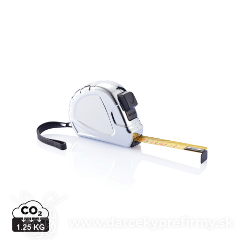 Obrázok produktu Chrómovaný zvinovací meter, 5 m/19 mm