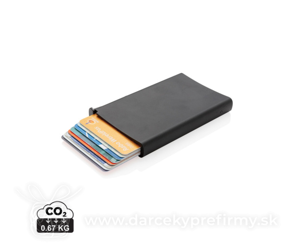 Hliníkové RFID puzdro na karty
