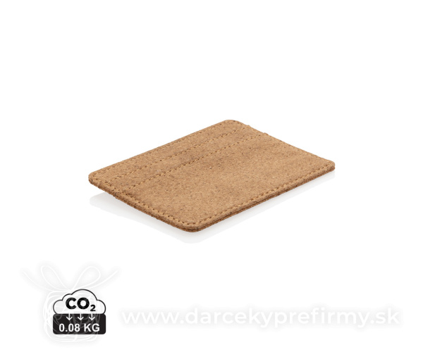 RFID korkové puzdro na karty