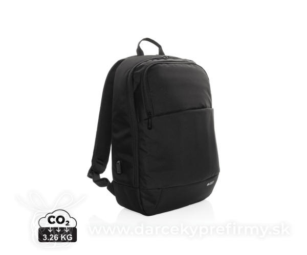 Moderný batoh na 15,6" notebook Swiss Peak z RPET AWARE™
