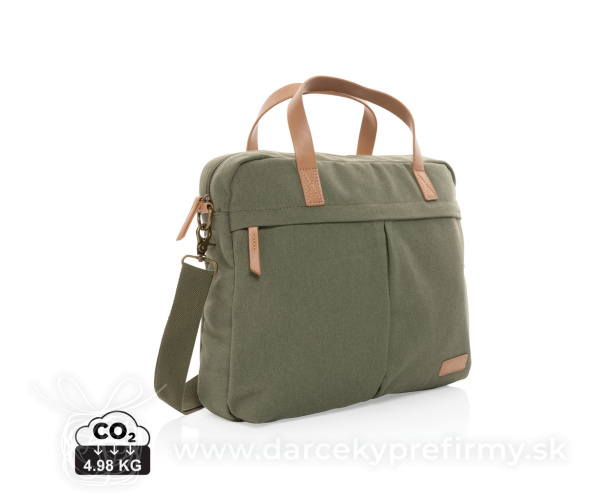 Batoh na notebook Impact z 16 oz. recykl. canvas AWARE™
