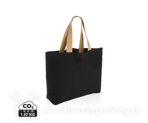 Nefarbená veľká taška Impact z 240g recykl. canvas AWARE™