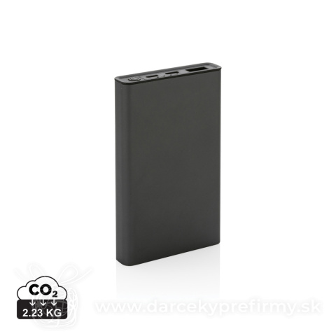 Obrázok produktu Powerbanka Terra 5 000mAh z RCS rec. hliníka a ABS
