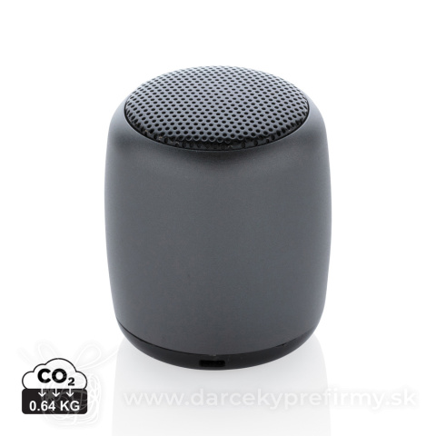 Obrázok produktu Mini hliníkový bezdrôtový reproduktor 3W