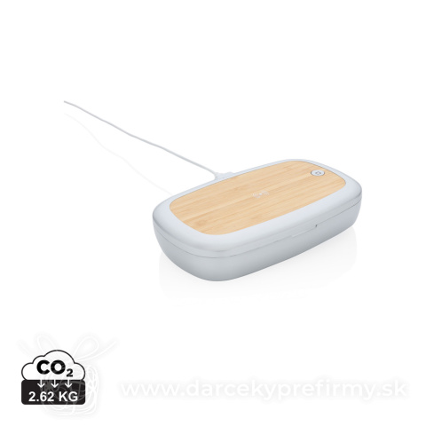 Obrázok produktu UV-C sterilizačný box s bezdrôtovým nabíjaním 5W Rena