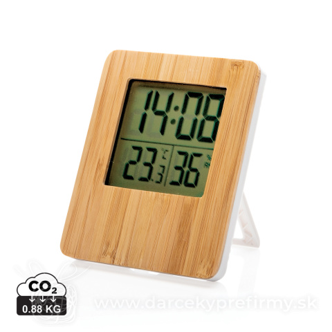 Obrázok produktu Meteorologická stanica z bambusu