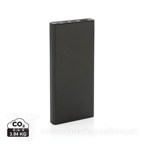 Obrázok produktu Powerbanka Terra 10 000mAh 18W z RCS rec. hliníka a ABS