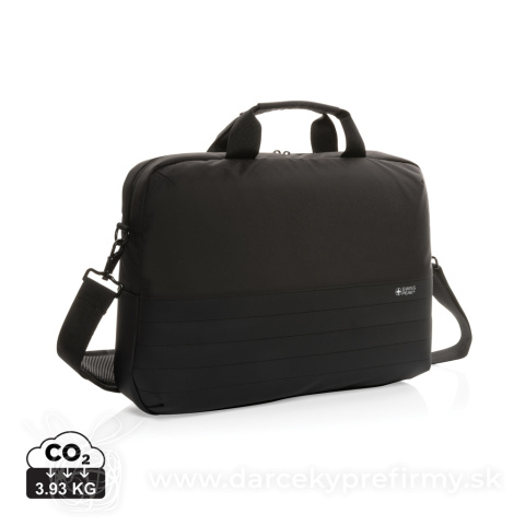 Obrázok produktu RFID taška na 15,6" notebook Swiss Peak z RPET AWARE™