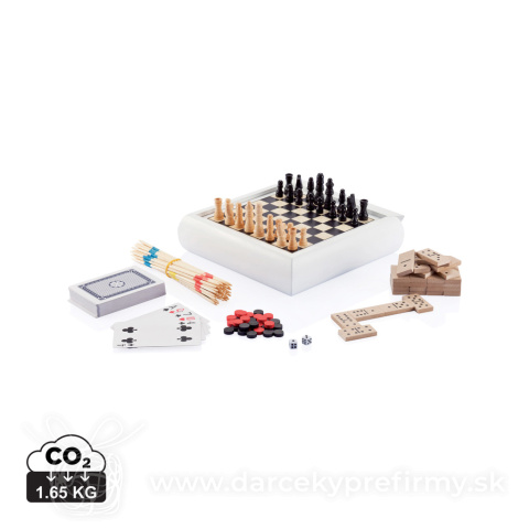 Obrázok produktu Drevená sada hier 5 v 1
