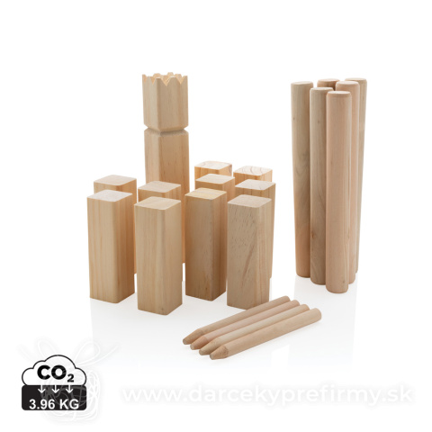 Obrázok produktu Herná sada Kubb z dreva