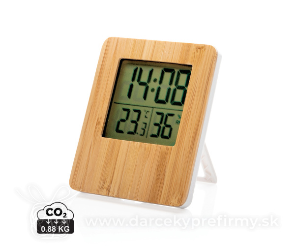 Meteorologická stanica z bambusu