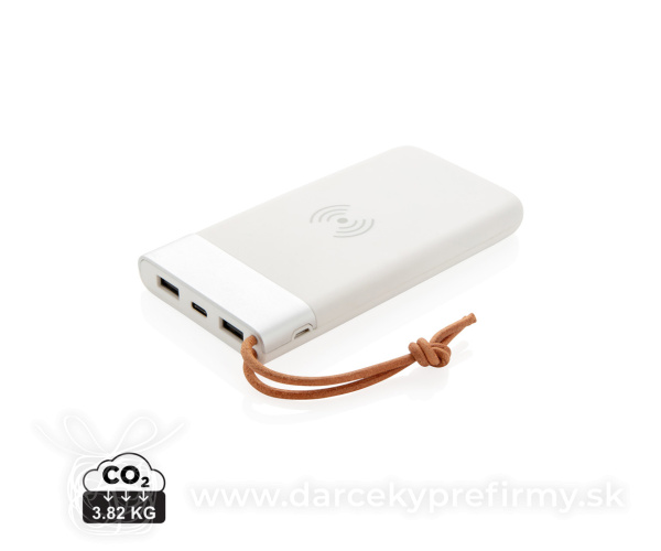 Bezdrôtová powerbanka Aria 8 000 mAh 5W