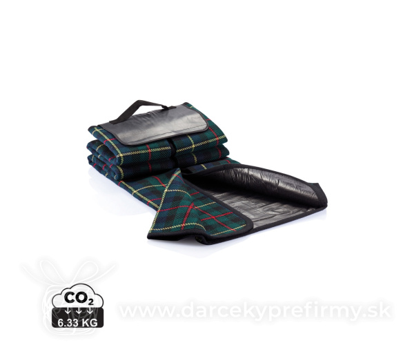 Tartan pikniková deka