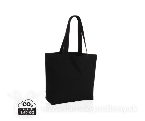 Nefarbená taška s vreckom Impact z 240g recykl. canvas AWARE