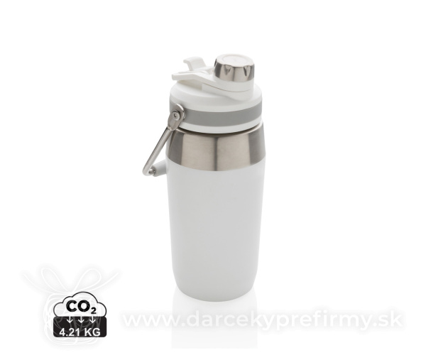 Nerezová termo fľaša s duálnym uzáverom 500ml