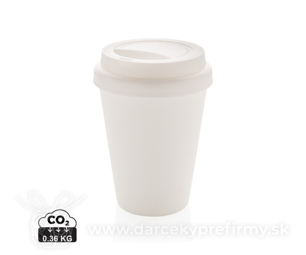 Opakovane použiteľný hrnček s dvojitou stenou 300 ml