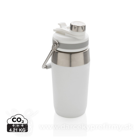 Obrázok produktu Nerezová termo fľaša s duálnym uzáverom 500ml