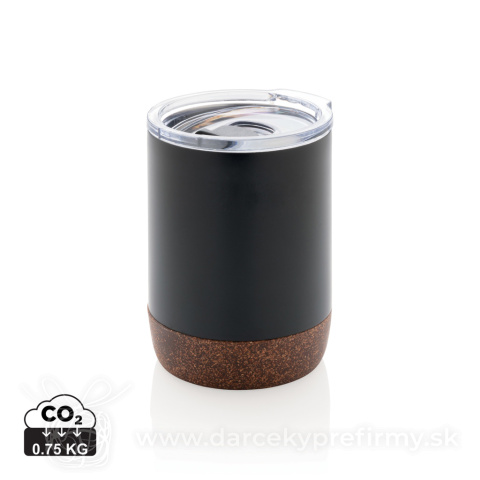 Obrázok produktu Malý korkový termohrnček z RCS recykl. ocele